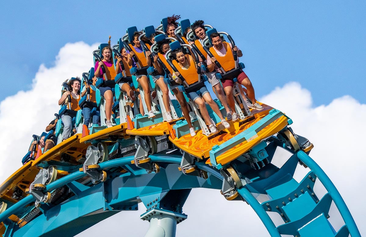 Pipeline The Surf Coater at SeaWorld Orlando
