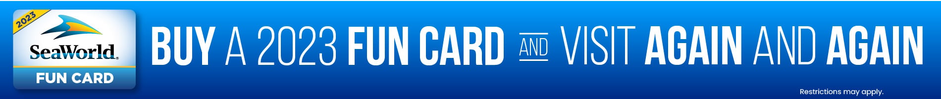 Fun Card - Pay for a Day Play all Year